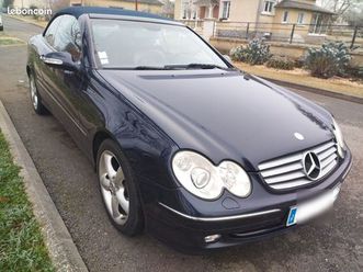 mercedes clk 240 ii cabriolet bioéthanol homologué