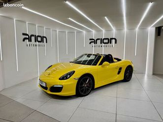 porsche boxster s porsche boxster s 981 flat 6 3.4i 315 ch suivi complet boite meca