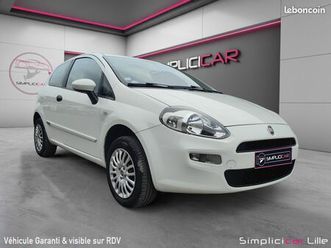 fiat punto business 1.4 8v 77/70 easy business gnv (gnc) entretiens à jour, économique