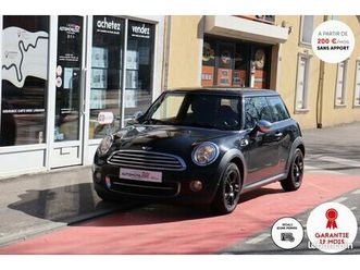 mini mini cooper d 1.6 d 110 pack chili bvm6 (clim, semi-cuir, jantes alu)