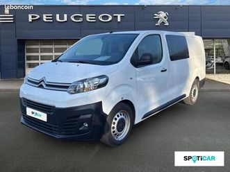 citroën jumpy cabine approfondie cab xl bluehdi 120 bvm6 club 340 nm