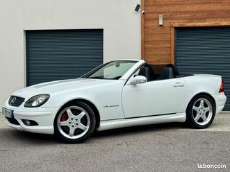 mercedes-benz slk 32 amg – v6 kompressor 354ch - 78 000 km – sort de révision - configuration très rare - slk32 amg