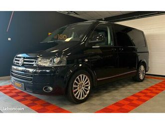 volkswagen multivan minibus t5 2.0 tdi 180 bluemotion high line dsg bva