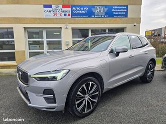 volvo xc60 t8 recharge 310 + 145 ch ultimate style chrome (644e/mois) - 1ere main attelage toit pano