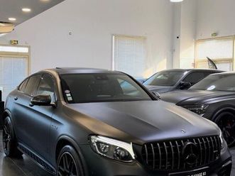 mercedes glc 63 amg coupé 4,0 v8 bi-turbo 476 4 matic plus - immat ?? - suivi mercedes - carbone - toit - caméra 360 - lumière d’ambiance