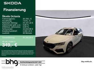 skoda octavia combi rs 2.0tdi dsg 4x4 *standheizung