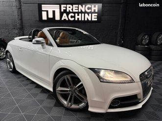 audi tts roadster 2.0 272ch s-tronic6 - intérieur baseball - bose system - sièges électriques - magnetic ride - historique complet