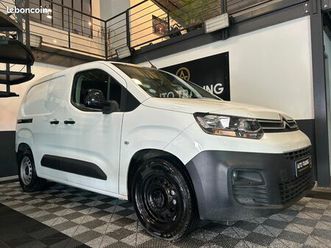 citroen berlingo fourgon van e- van m 800 100 kw (136 ch) batterie 50 kwh driver, 2022, 1ere main, 93000 kms