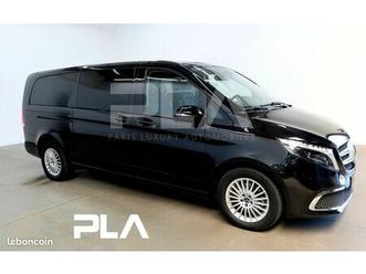 mercedes classe v ii (2) extra-long 300 d 4 matic 8 places avantgarde + cuir + portes electriques + 360° + acc + att remorque