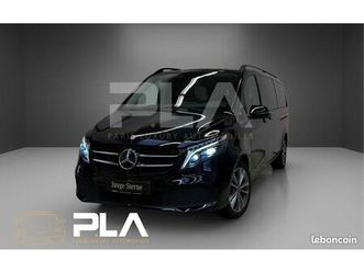 mercedes classe v ii (2) extra-long 300 d 8 places avantgarde + cuir + portes electriques + 360° + airmatic