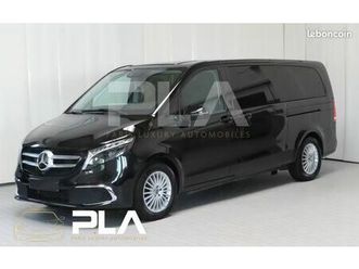 mercedes classe v ii (2) extra-long 300 d 8 places avantgarde edition + cuir + electriques + camera 360° + att remorque + acc