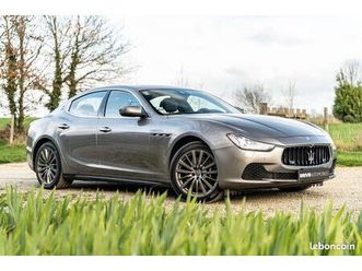 maserati ghibli iii phase ii - première main française / entretien 100% maserati