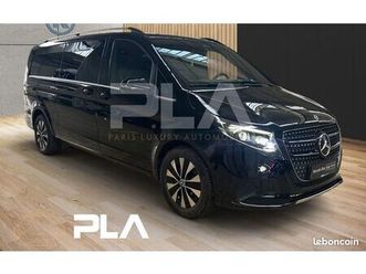 mercedes classe v iii extra-long 300 d 8 places avantgarde facelift + cuir + portes electriques + 360° + acc
