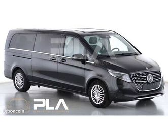 mercedes classe v iii extra-long 300 d 8 places avantgarde facelift + cuir + portes electriques + 360° + acc