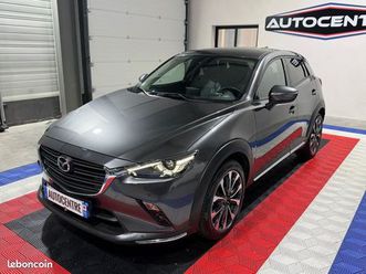 mazda cx-3 2.0 skyactiv-g 120 ch selection de 1 ere main / camera de recul / gps / cuir alcantara / garantie