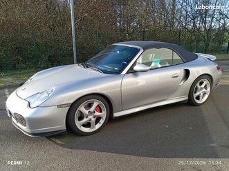 vds porsche 996 turbo cabriolet bte meca