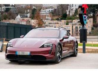 porsche taycan cross turismo 4 476 93.4kwh porsche approved 2028 + sport chrono + vision nocturne + 360 + ath + écran passager + innodrive + pdls+ + servotronic