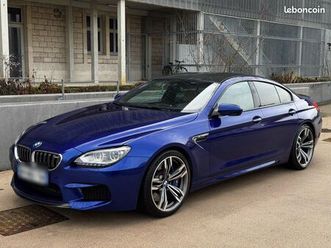 bmw m6 gran coupe f06 4.4 560cv dkg7 individual san marino - suivi intégral bmw + frais preventifs état exceptionnel