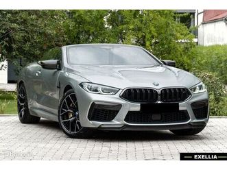 bmw m8 cabriolet 4.4 v8 625cv pack competition m - tva récupérable - m driver's - bowers & wilkins - full - leasing a partir de 1100 ttc
