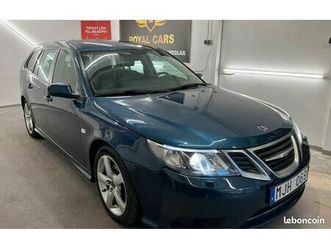 saab 9-3 vector 2.0 biopower 175ch - historique d'entretien complet - flexfuel - cuir - bva - attelage - 100000km