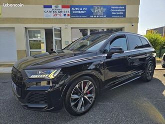 audi q7 60 tfsie 456ch competition quattro tiptronic 8 (950e/mois) - attelage matrix led hd toit ...