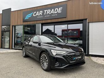 audi e-tron q8 - quattro - 340ch - camera 360 - toit ouvrant - carplay