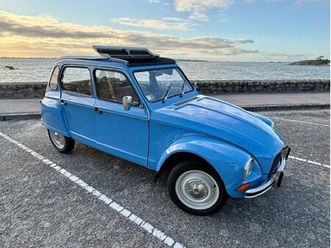 citroën dyane 6 1979 bleu myosotis