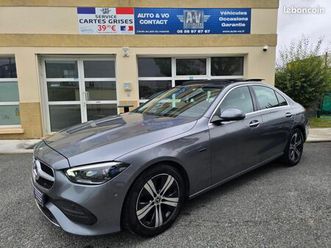mercedes classe c (w206) 220d avantgarde line 9g-tronic (540e/mois) - 1ere main toit ouvrant pack...