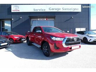 toyota hilux x-tra cabine 2.8 204ch d-4d bva legende + rideau benne 38750ht