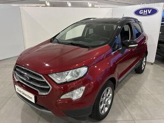 ford ecosport 1.0 ecoboost 125ch titanium business bva6 euro6.2
