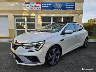 renault mégane iv berline ph2 tce 160ch r.s. line (310e/mois) - toit ouvrant tete haute