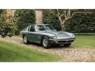 1966 maserati mistral 4.0 coupé
