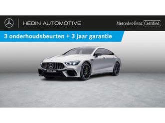 4-door coupe 63 s 4matic+ night pack | panoramisch dak | distronic | memory pack | 360° camera | luchtvering | burmester audio | head-up display | smartphone in