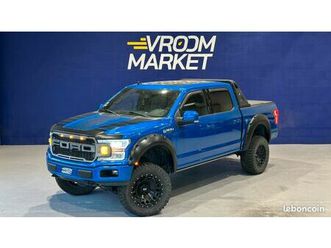 ford f-150 lariat v8 5.0 400ch flexfuel - tva récupérable - homologué ctte - kit suspension fox - e85