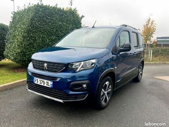 peugeot rifter tpmr 1.5 bluehdi 130 cvss / 16 000 km / edition gt-line / bva, gps, camera