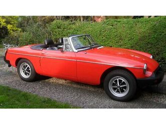 1980 mg mgb roadster convertible