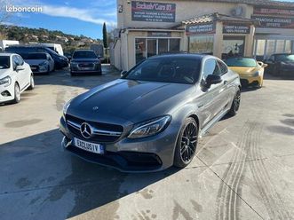 mercedes classe c coupe 63 amg s 510ch speedshift mct