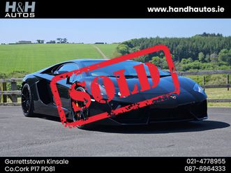 2014 lamborghini aventador v12 s-a 700bhp awd