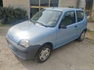 fiat seicento 1.1 con gancio traino e carrello