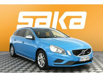 v60 farmari d4 r-design ** webasto / voc / xenon / p.tutka / vetokoukku **