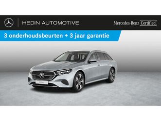 300 e break luxury line | panoramisch dak | distronic | dodehoekassistent | memory pack | 360° camera | head-up display | smartphone integratie | verwarmde zete