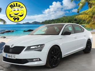 skoda superb 2,0 tdi 190 4x4 sportline dsg * webasto / acc / xenon / p.kamera / muistipenkki / canton / lasikattoluukku / keyless * - suomi-auto / kahdet renkaa