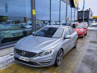 volvo s60 d4 summum aut *webasto / puolinahat / muistipenkki / kamera / bluetooth* - juuri saapunut / kahdet vanteet / suomi-auto