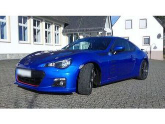 subaru brz sehr gepflegt in blue pearl