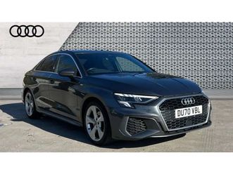 audi a3 saloon 35 tfsi s line 4dr s tronic saloon 2020, 72898 miles, £17390 - 33207195 - exchangeandmart.co.uk