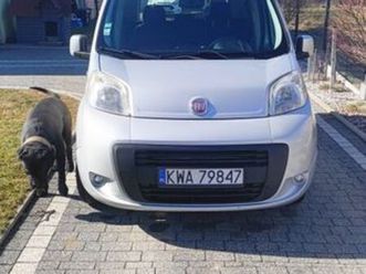 fiat qubo 1.4b, niski przebieg dąbrówka • olx.pl