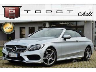 mercedes-benz cabrio c 180 premium amg 156cv auto,