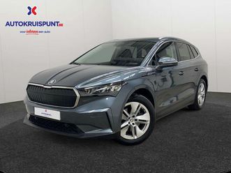 skoda enyaq iv 80 warmtepomp leder gps camera crystal light