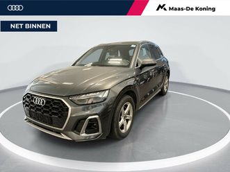 audi q5 55 tfsie 367pk s-tronic s edition · camera · luchtvering · wegklapbare trekhaak · elek. voorstoelen · cruise control · 18'' inch · apple/android car pla