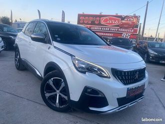 peugeot 3008 ii 1.2 130ch crossway * boite auto * car play * gps camera clim bluetooth jantes alu * 1 ère main * crit'air 1 * factures d'entretien à jour peugeo